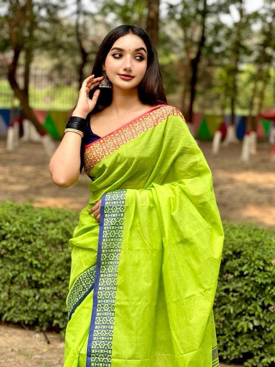 Pure Tangail Cotton sari (P-797)